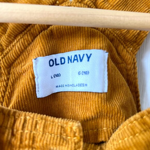 Kids Old Navy Corduroy Overall Dress Size L(10-12) EUC - Picture 6 of 6